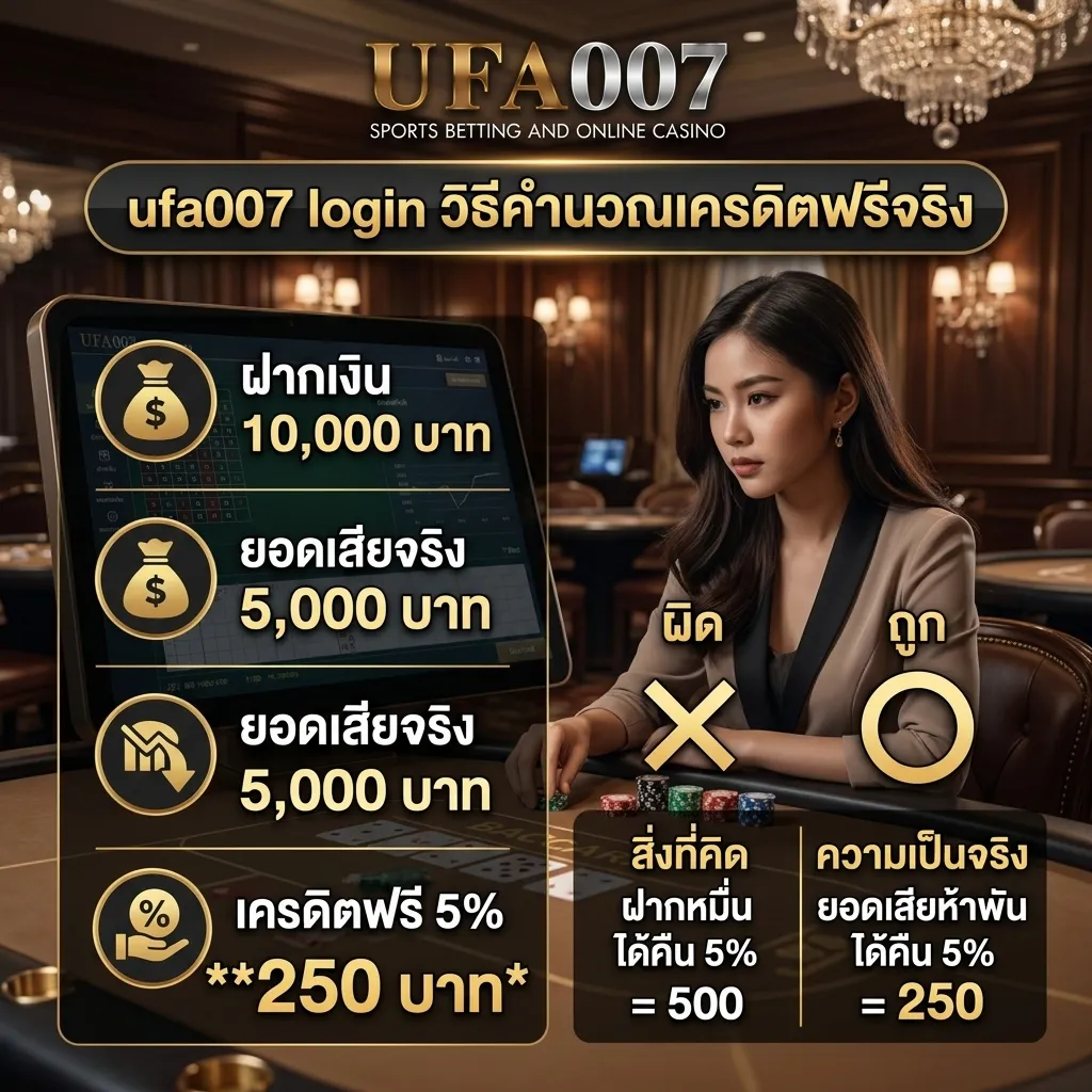 ufa007 คืนยอดเสีย