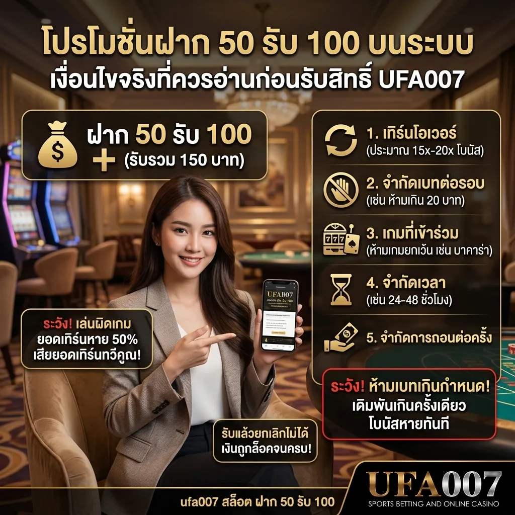 ufa007 สล็อต ฝาก 50 รับ 100