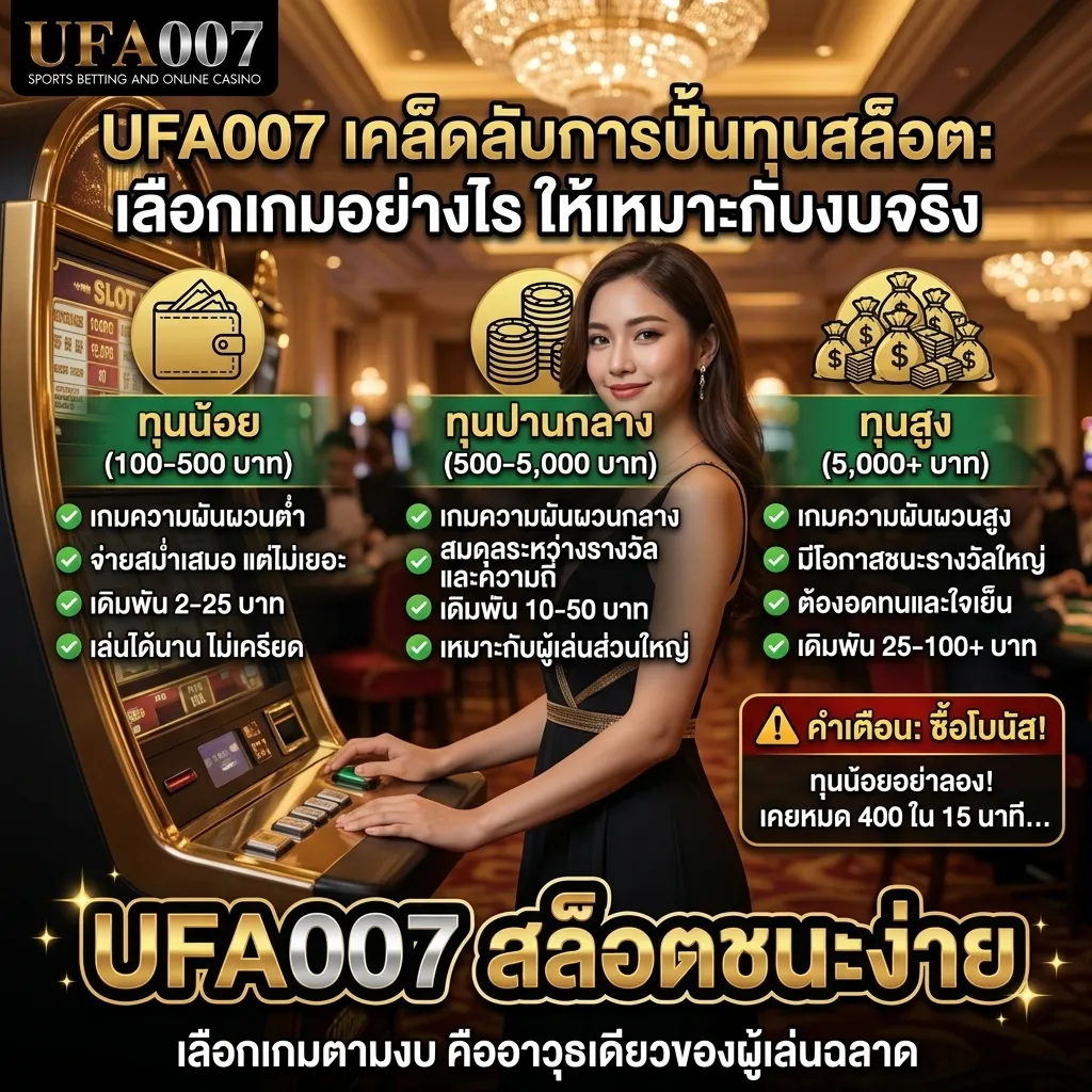 ufa007 สล็อต แตกง่าย