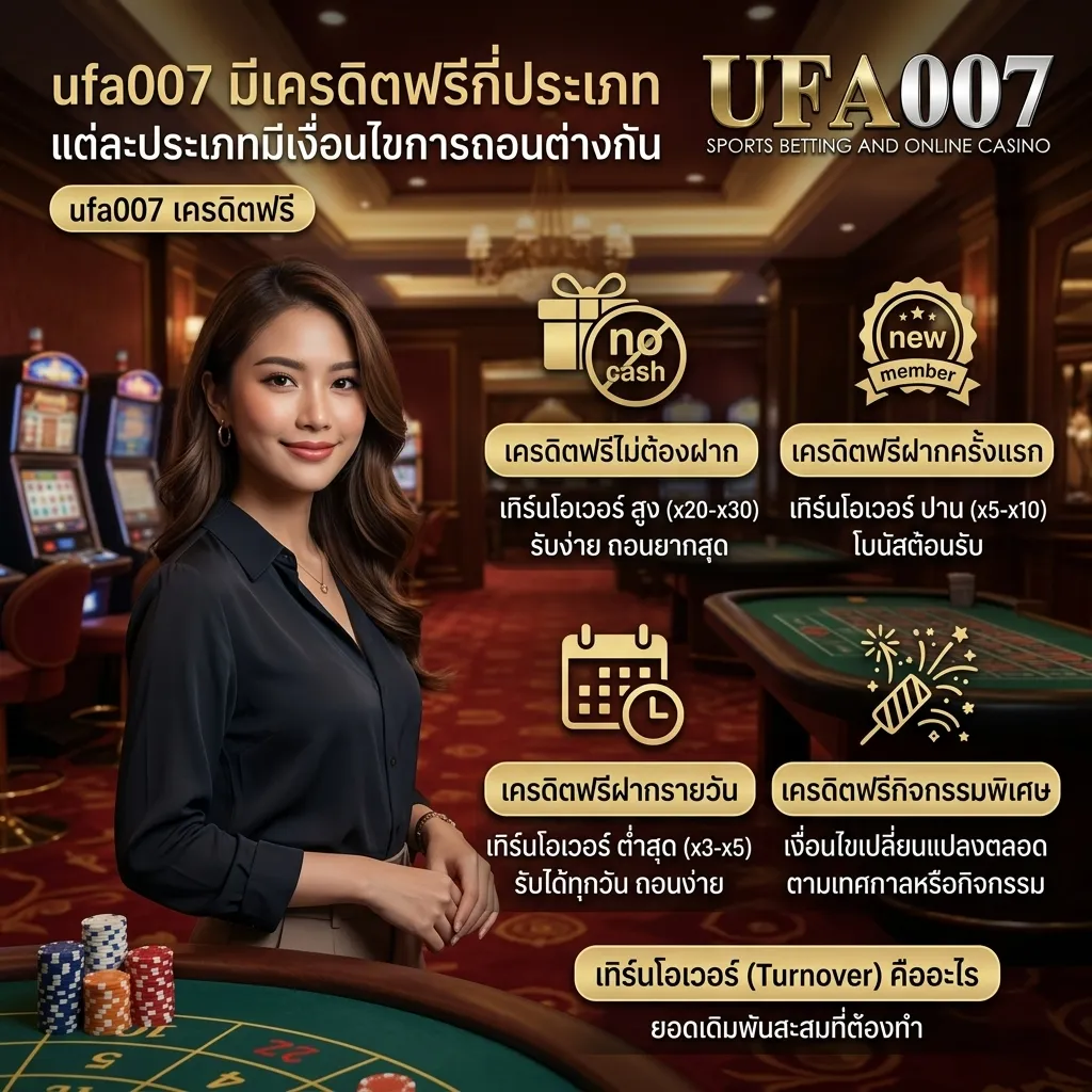ufa007 เครดิตฟรี