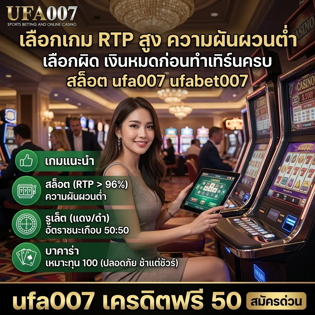 ufa007 เครดิตฟรี 50