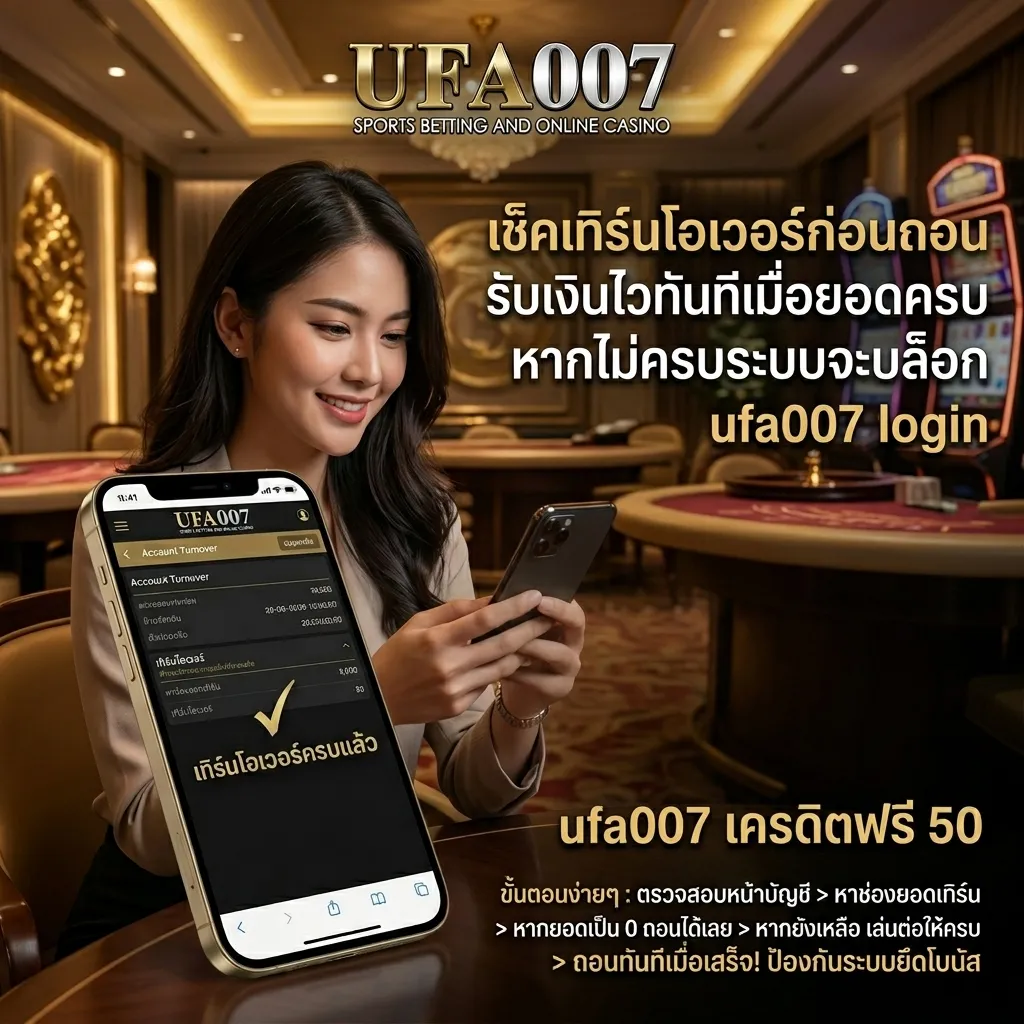 ufa007 เครดิตฟรี 50