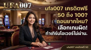 ufa007 เครดิตฟรี 50