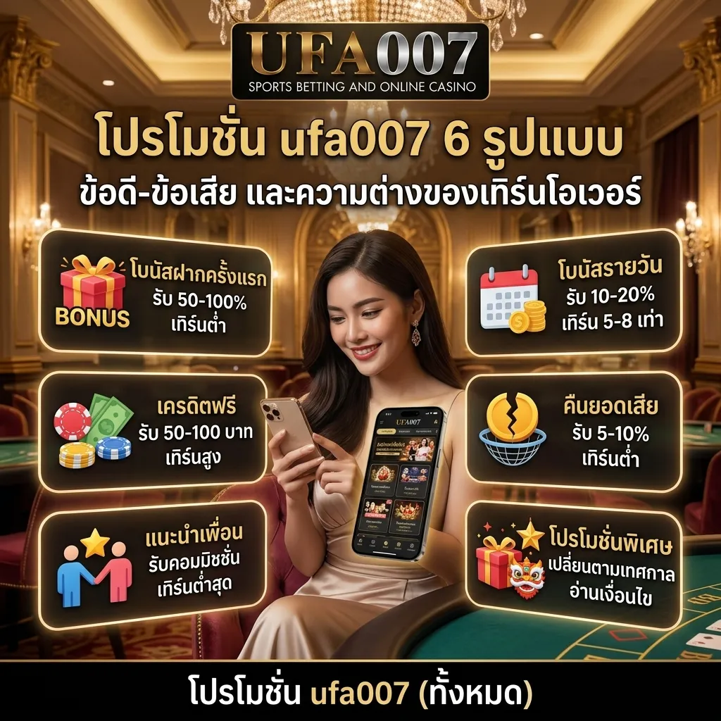 ufa007 โปรโมชั่น ทั้งหมด