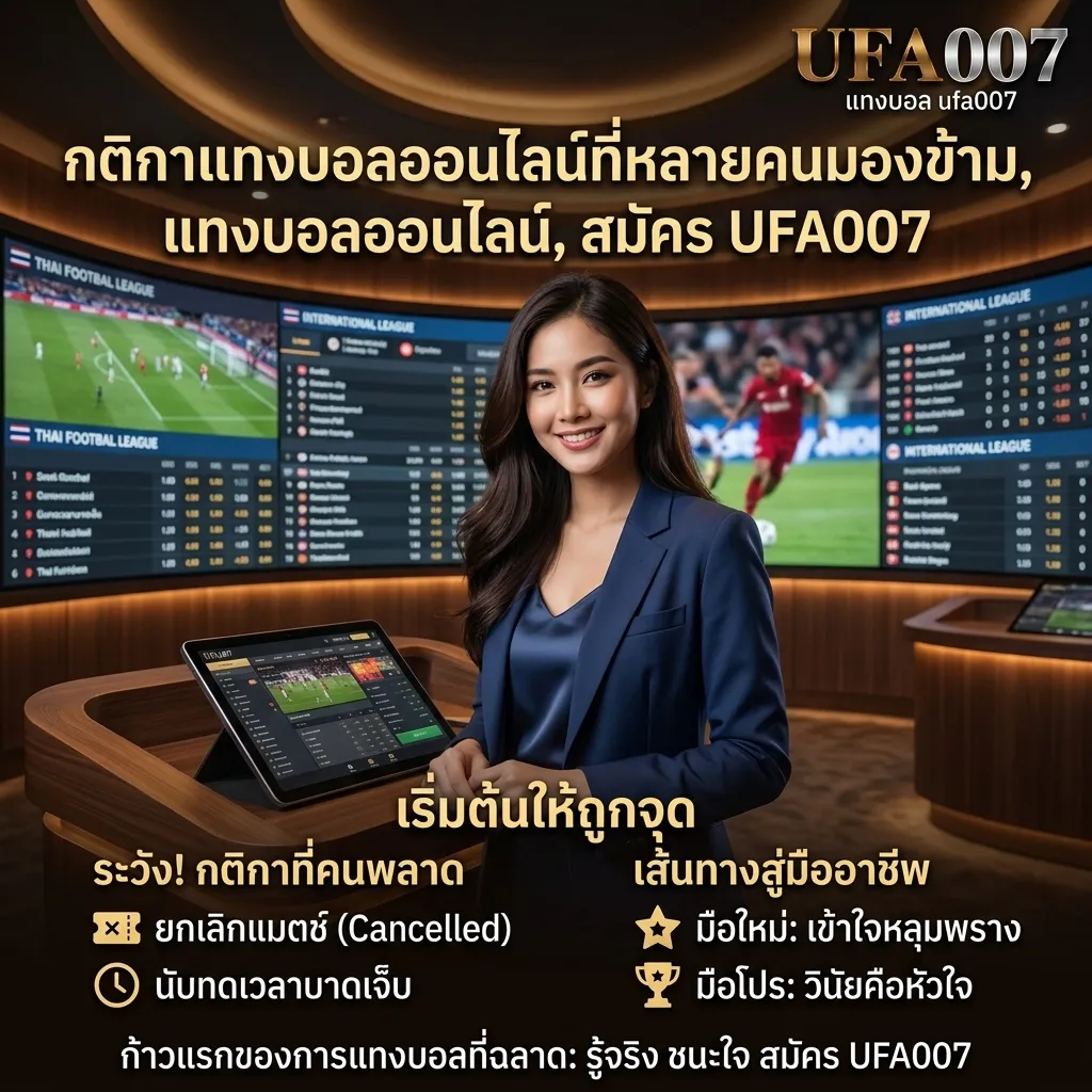 แทงบอลUFA007