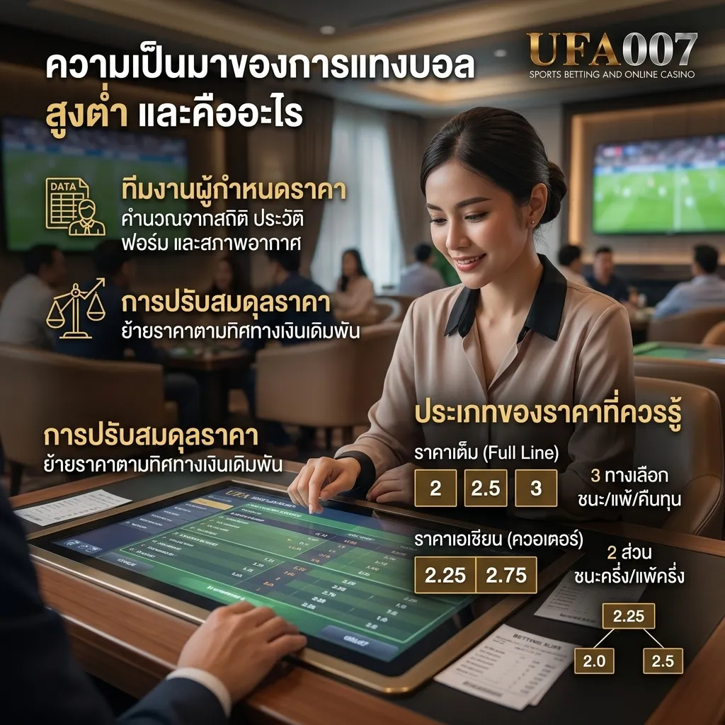 แทงบอลสูงต่ำคืออะไร