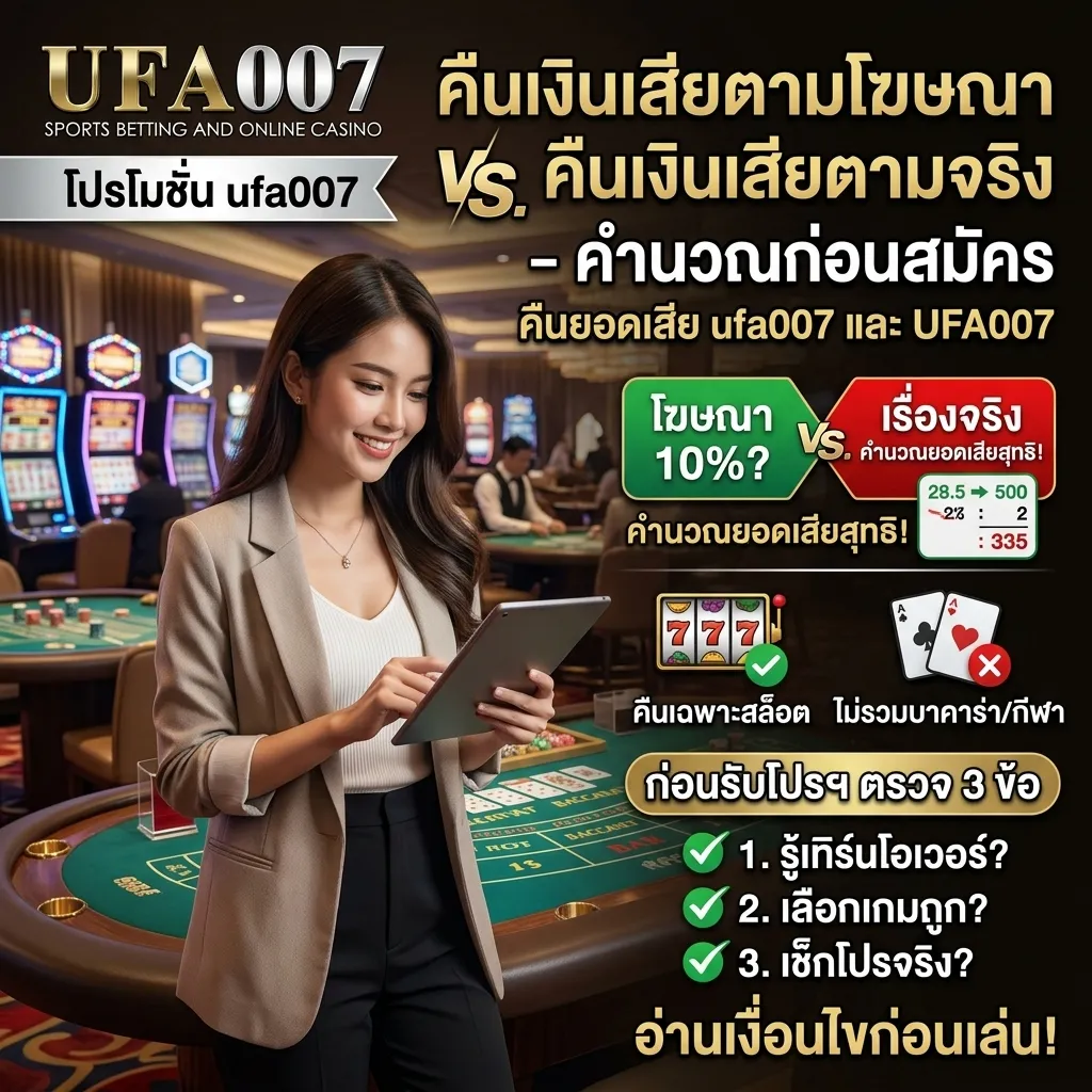 โปรโมชั่น ufa007
